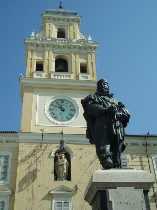 Palazzo del Governatore di Parma con Garibaldi - Marcogiulio