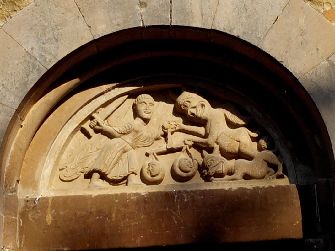 Pieve Romanica di San Biagio lunetta - Valerioberta