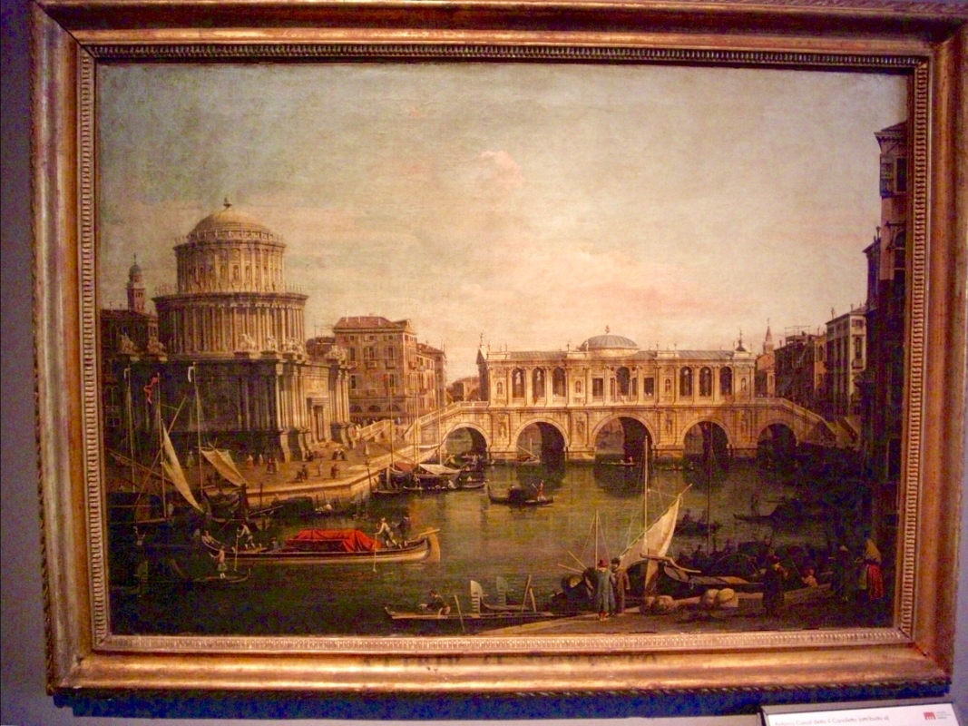 Canaletto "Capriccio con edifici palladiani" - Clawsb