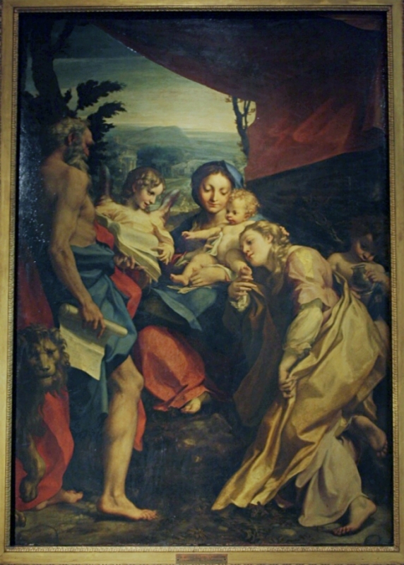 Antonio Allegri detto Correggio Madonna di San Gerolamo - Waltre Manni