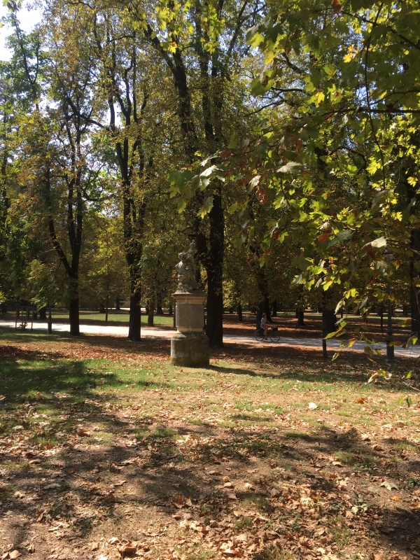 Statua presente nel Parco Ducale - Simo129