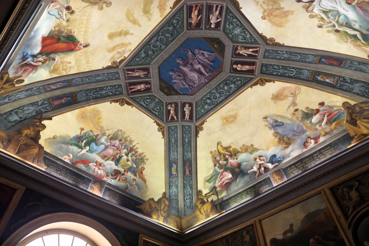 Parma, biblioteca palatina, sala di dante, decorata da francesco scaramuzza, 1843-57, 02 - Sailko
