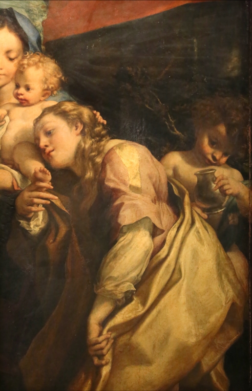 Correggio, madonna di san girolamo, o il giorno, 1528 ca. 05 maddalena - Sailko