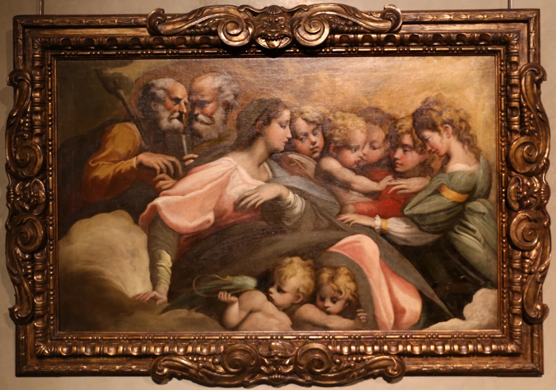 Parmigianino (ambito), matrimonio mistico di santa caterina d'alessandria, 1524 ca. 01 - Sailko