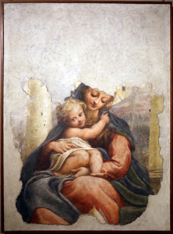 Correggio, madonna della scala, 1523 ca. 01 - Sailko
