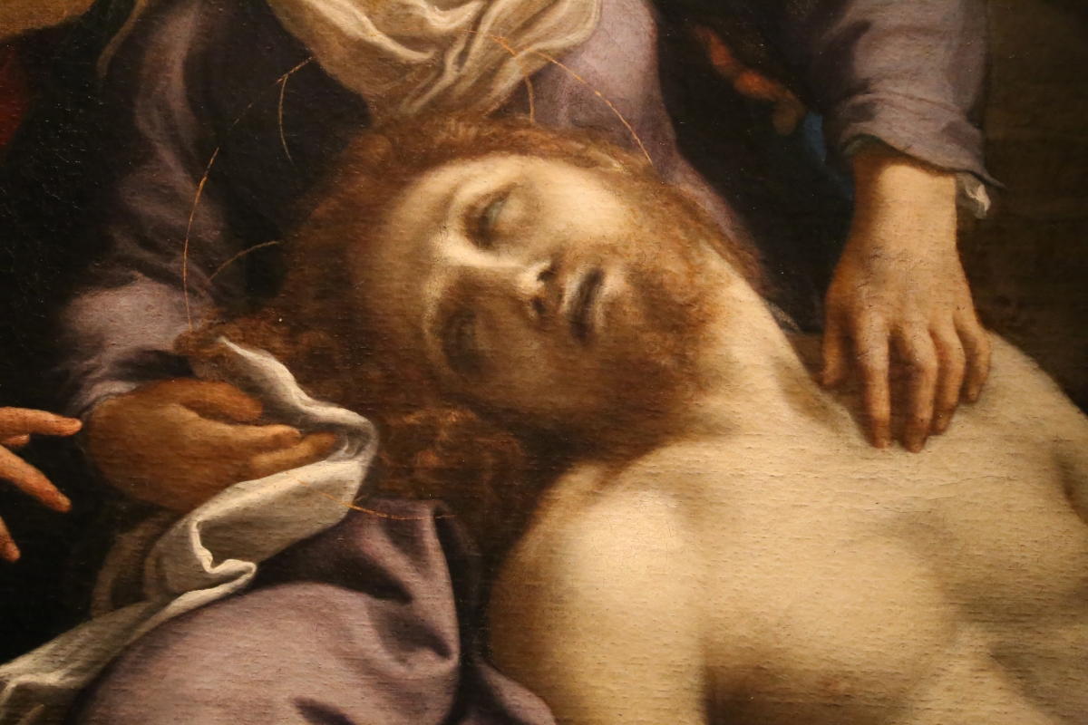 Correggio, compianto sul cristo morto, 1524 ca. 04 - Sailko