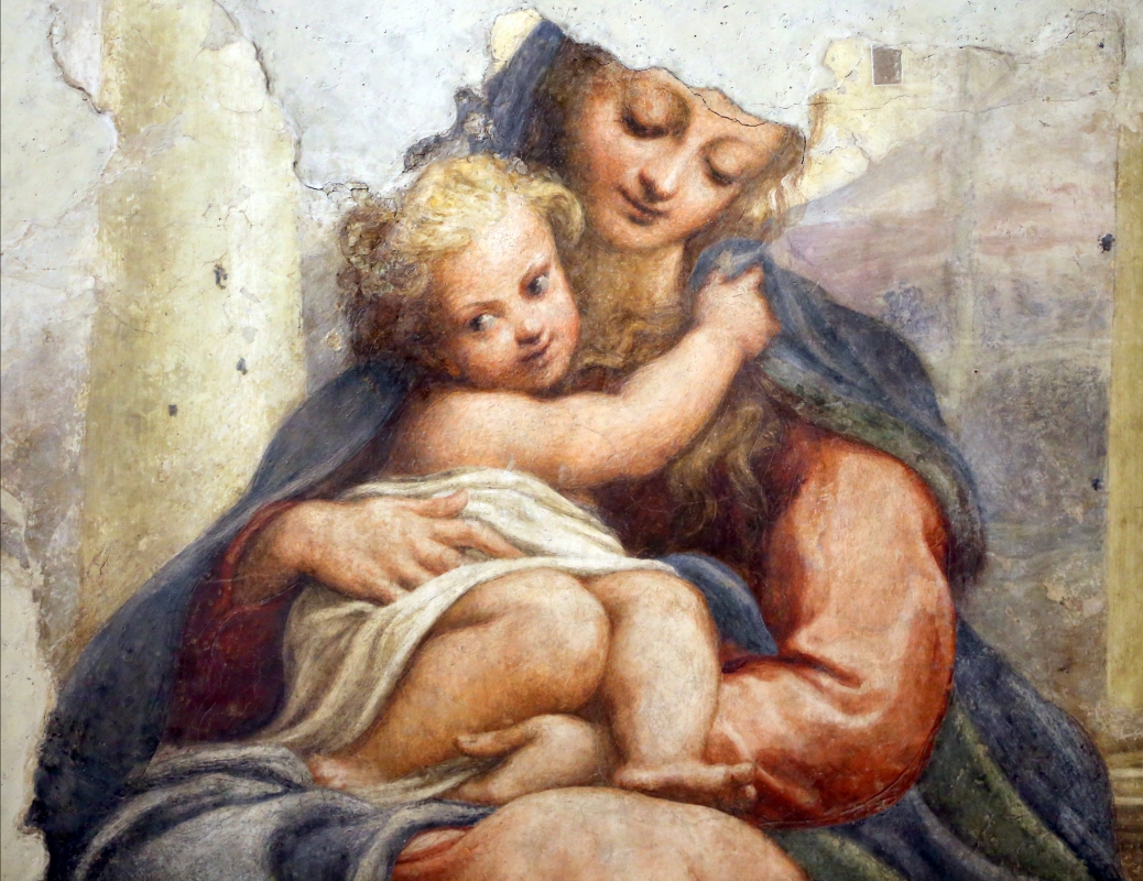 Correggio, madonna della scala, 1523 ca. 02 - Sailko