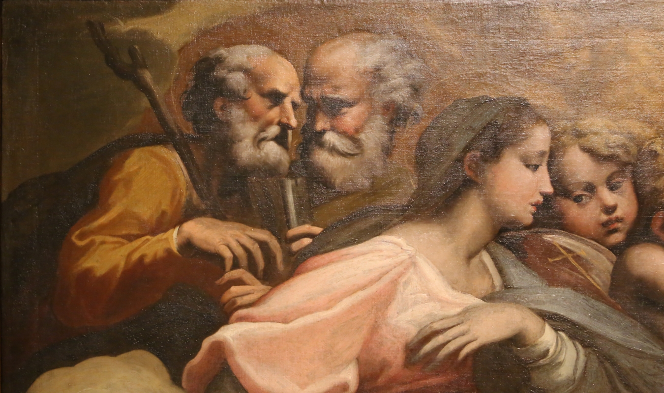 Parmigianino (ambito), matrimonio mistico di santa caterina d'alessandria, 1524 ca. 02 - Sailko