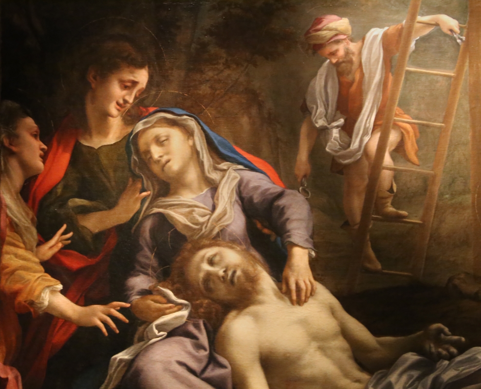 Correggio, compianto sul cristo morto, 1524 ca. 02 - Sailko