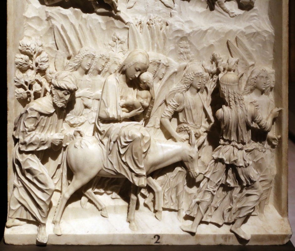 Giovanni antonio amadeo (ambito), fuga in egitto, 1475-1500 ca., da certosa di parma, 06 - Sailko