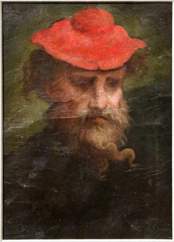 Parmigianino (attr.), autoritratto col cappello rosso - Sailko