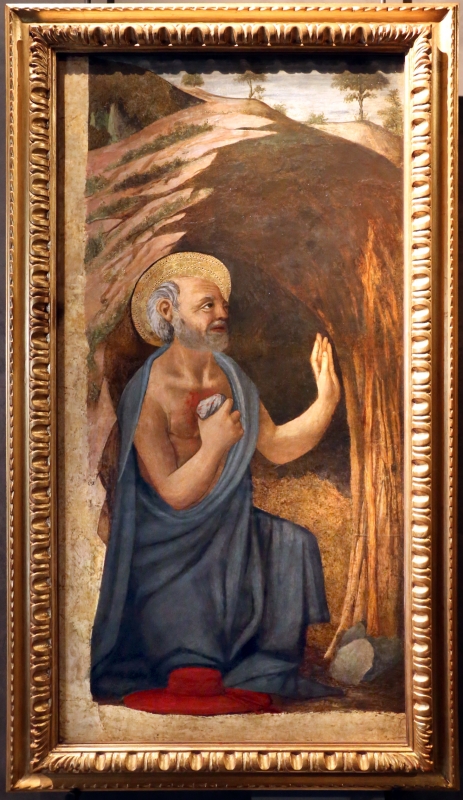 Fra diamante (attr.), san girolamo penitente, 1450-70 ca - Sailko