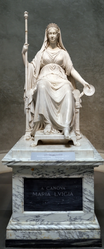 Antonio canova, maria luigia d'asburgo in veste di concordia, 1810-14, 01 - Sailko