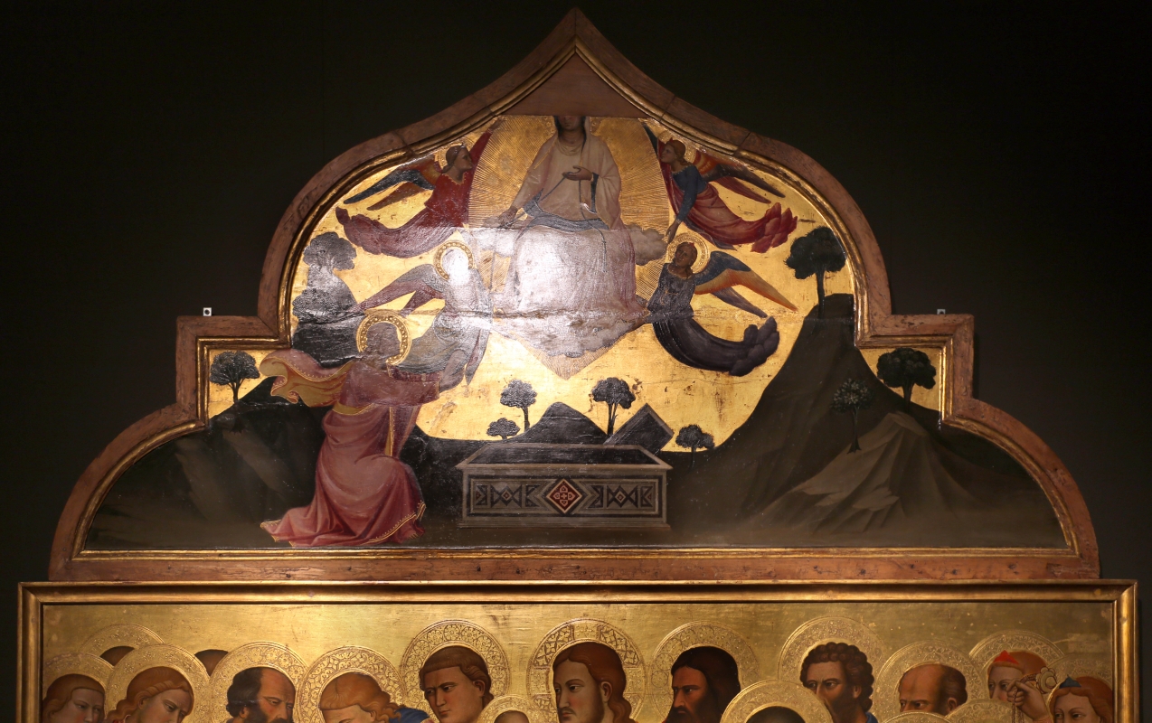 Niccolò di pietro gerini, Dormitio e Assunzione della Vergine, 1370-75 circa (parma, gn) 04 - Sailko
