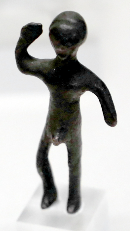 Bronzetti etruschi con laran (marte) in assalto, 03 - Sailko
