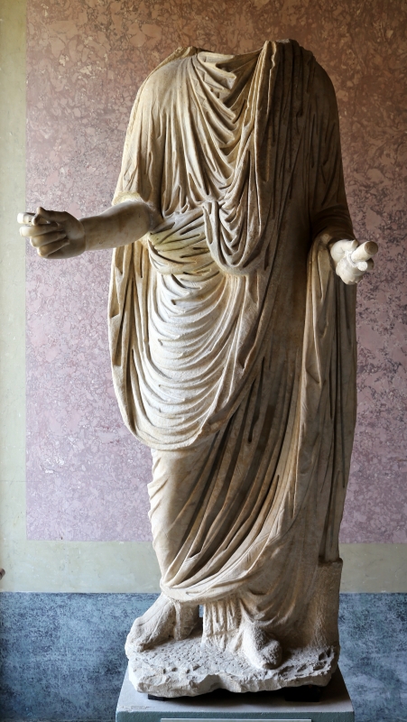 Statue della famiglia giulio claudia, dal foro di veleia, 14-54 dc ca., tiberio (forse) - Sailko