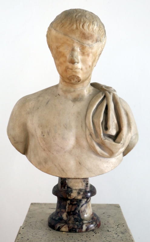 Età giulio-claudia, ritratto giovanile, con busto di restauro del xvii secolo - Sailko