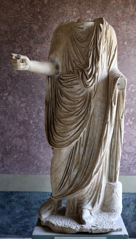 Statue della famiglia giulio claudia, dal foro di veleia, 14-54 dc ca., augusto (forse) - Sailko