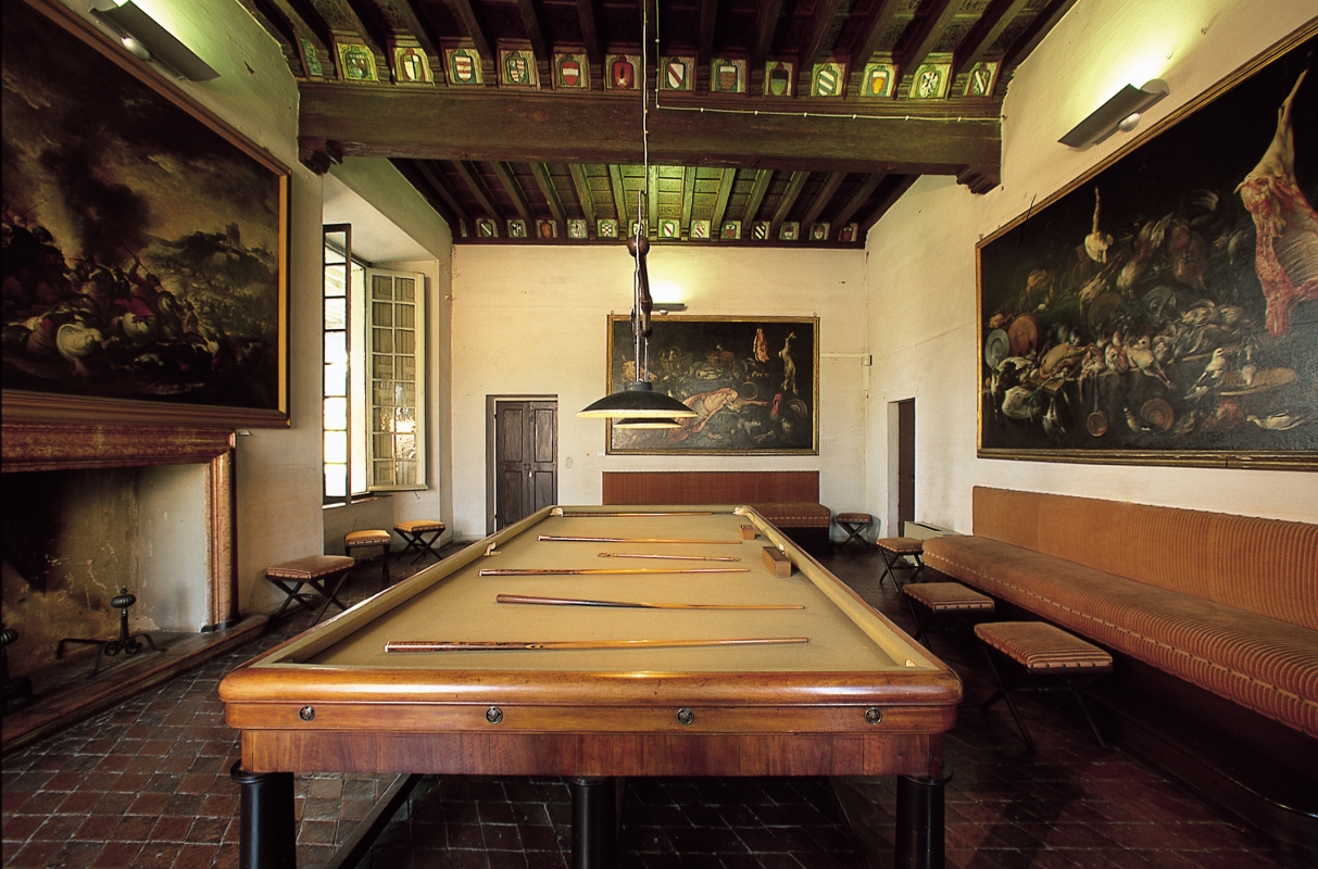 The Billiard Room in the Castle of Fontanellato - Castelli del Ducato