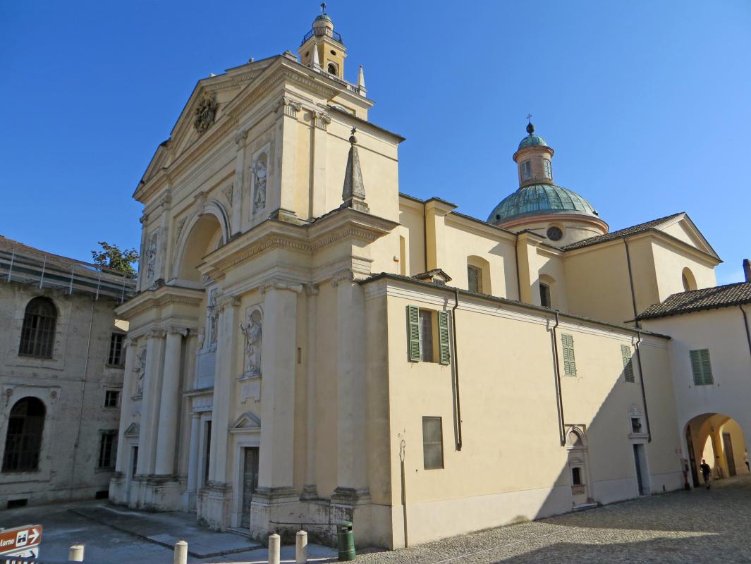 Cappella ducale di San Liborio (Colorno) - facciata e lato nord-ovest 2019-06-20 - Parma1983