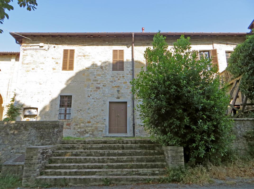 Abbazia di San Basilide (San Michele Cavana, Lesignano de' Bagni) - facciata del monastero 2 2019-06-26 - Parma1983