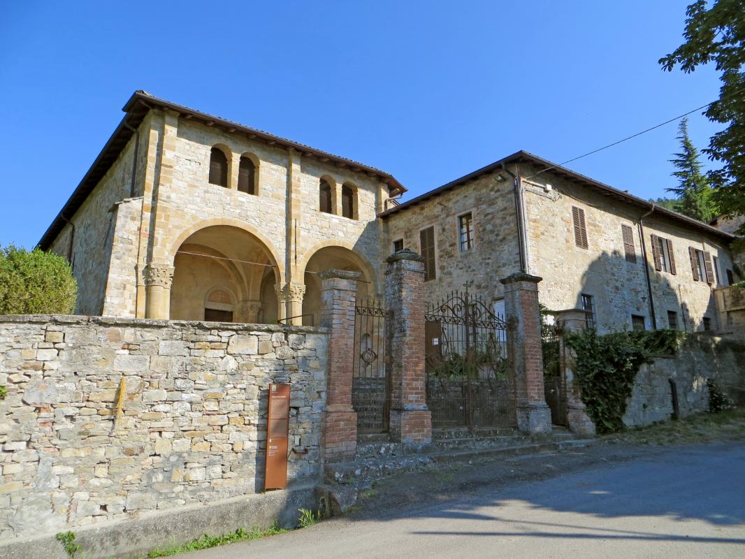 Abbazia di San Basilide (San Michele Cavana, Lesignano de' Bagni) - chiesa dei Santi Pietro e Paolo e canonica 2019-06-26 - Parma1983