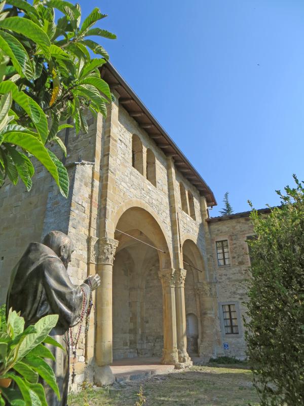 Abbazia di San Basilide (San Michele Cavana, Lesignano de' Bagni) - facciata della chiesa dei Santi Pietro e Paolo 2 2019-06-26 - Parma1983