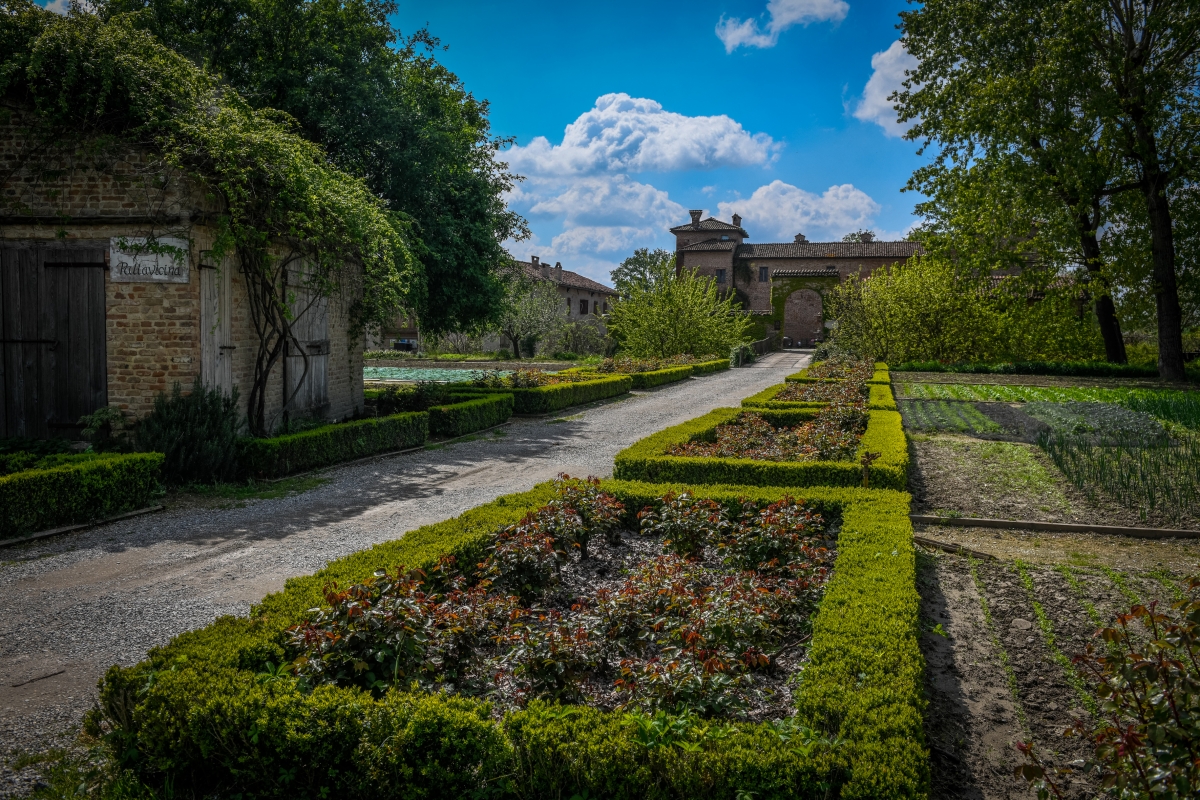 The garden of Antica Corte Pallavicina - Luca Rossi