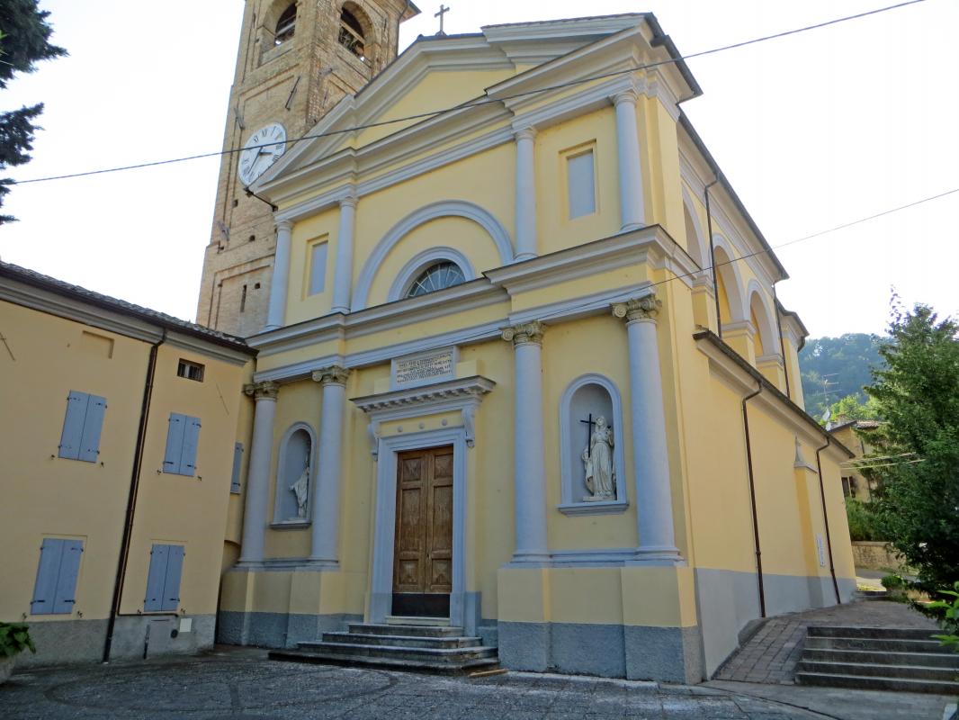 Chiesa di San Vitale (San Vitale Baganza, Sala Baganza) - facciata e lato nord 2019-06-25 - Parma1983