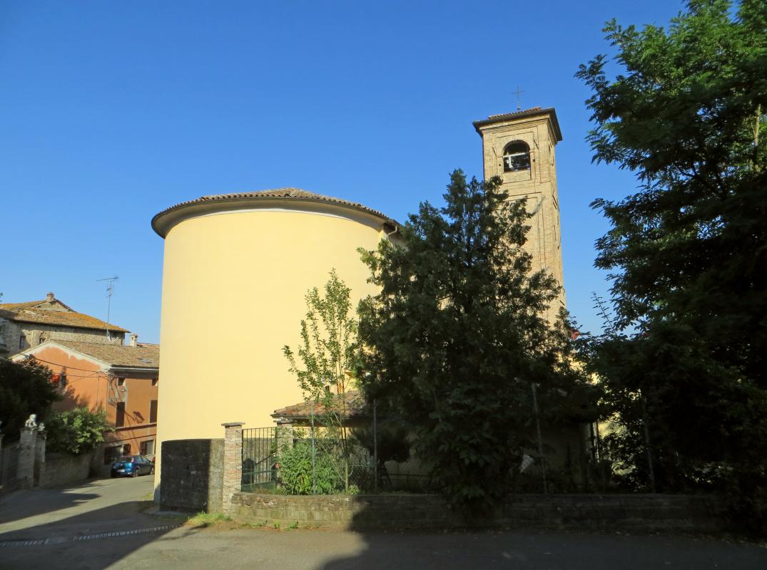 Chiesa di San Vitale (San Vitale Baganza, Sala Baganza) - abside e campanile 2019-06-25 - Parma1983