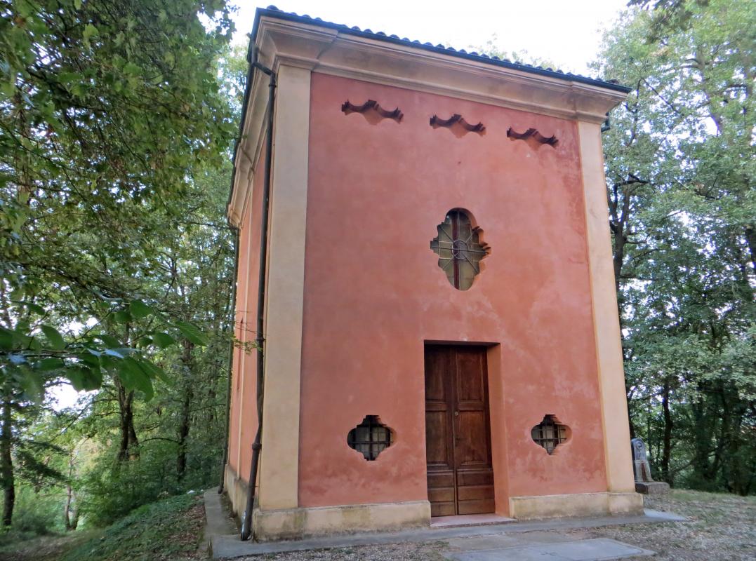 Oratorio della Beata Vergine (Castellaro, Sala Baganza) - facciata e lato ovest 2019-09-16 - Parma1983