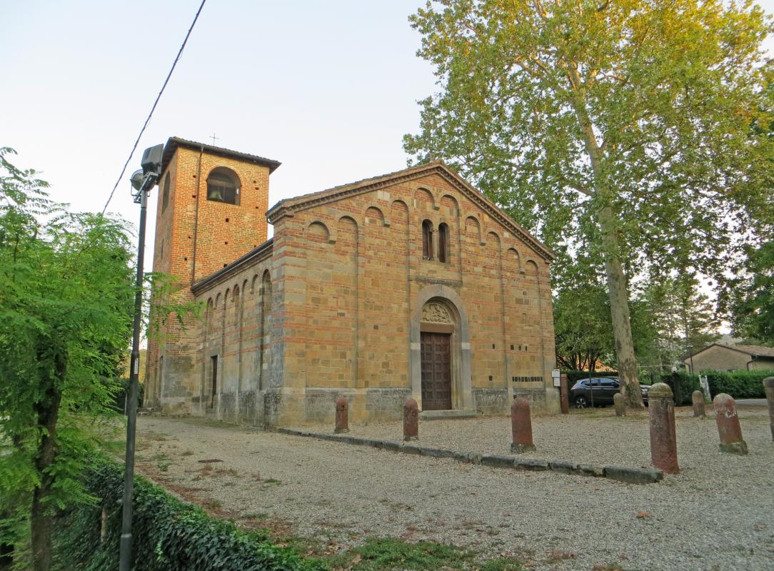 Pieve di San Biagio (Talignano, Sala Baganza) - facciata e lato nord 1 2019-09-16 - Parma1983