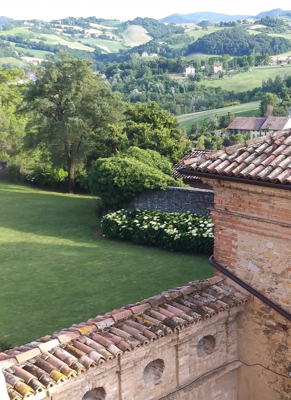 Castello di Scipione dei Marchesi Pallavicino - Particolare giardino - Castello di Scipione