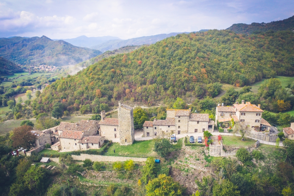 Castello della Pieve, vista dall'alto - Davide Nesci