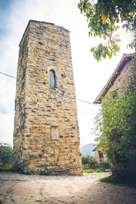 Torre medievale in cui fu deciso l'esilio di Dante - Davide Nesci