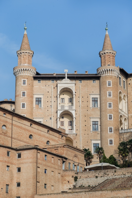 Ducal Palace of Urbino, main entrance - Regione Marche