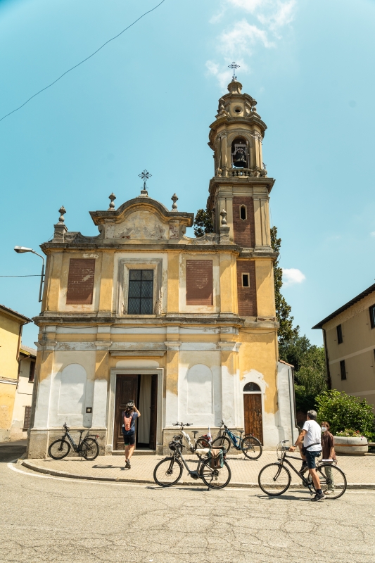 Madonna del Patrocinio Sanctuary in Nicorvo, a town along the Via Francigena - ENIT SpA