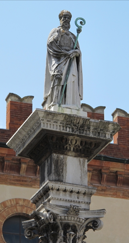 Ravenna, piazza del popolo, colonne di pietro lombardo, 1483, 04 - Sailko