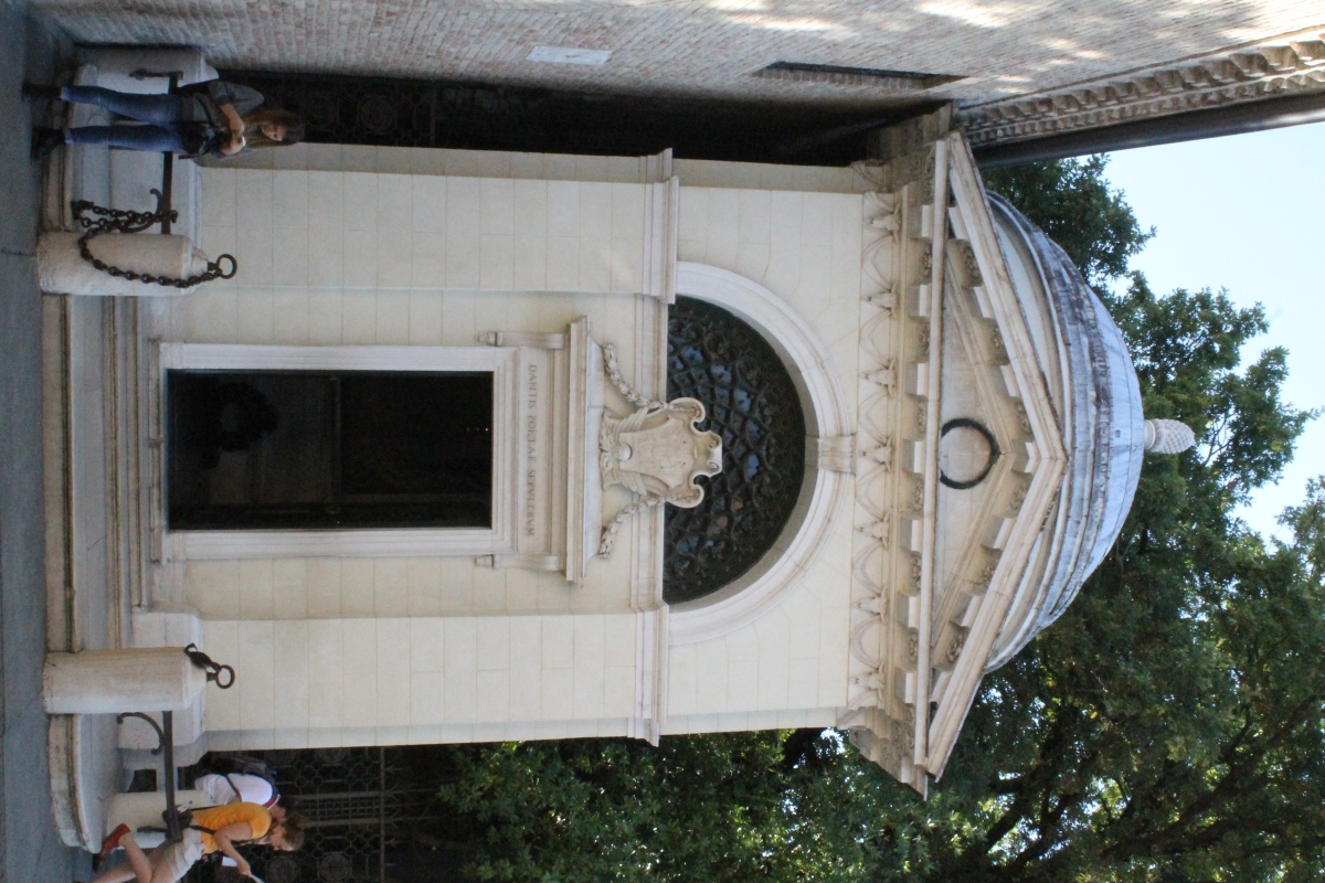 Tomba di Dante in lontananza - Alessandro Gennari