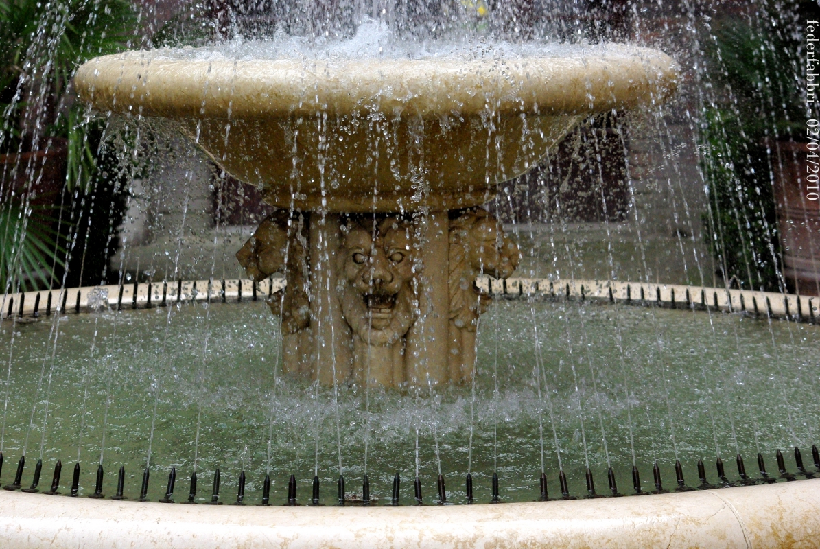 La fontana dei Giardini pensili - Federfabbri