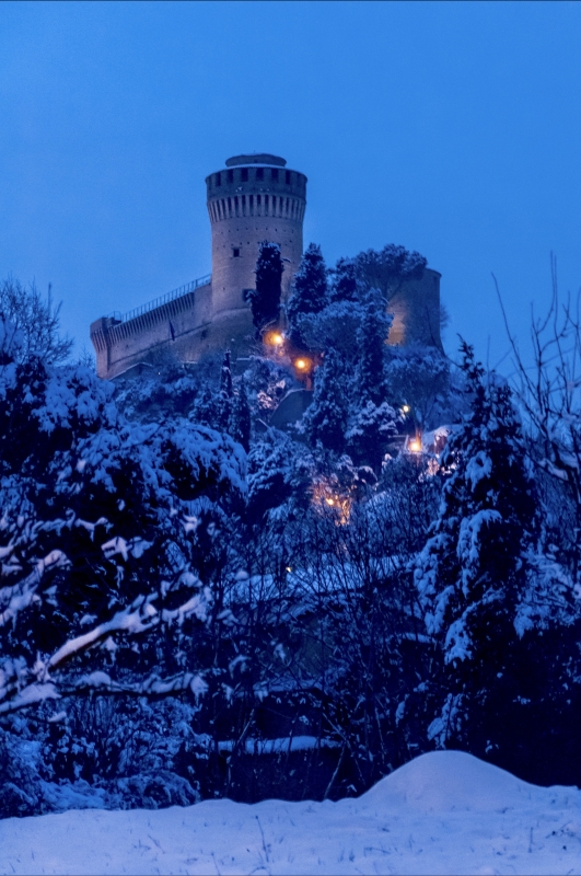 Brisighella - Rocca nell'ora blu - Vanni Lazzari
