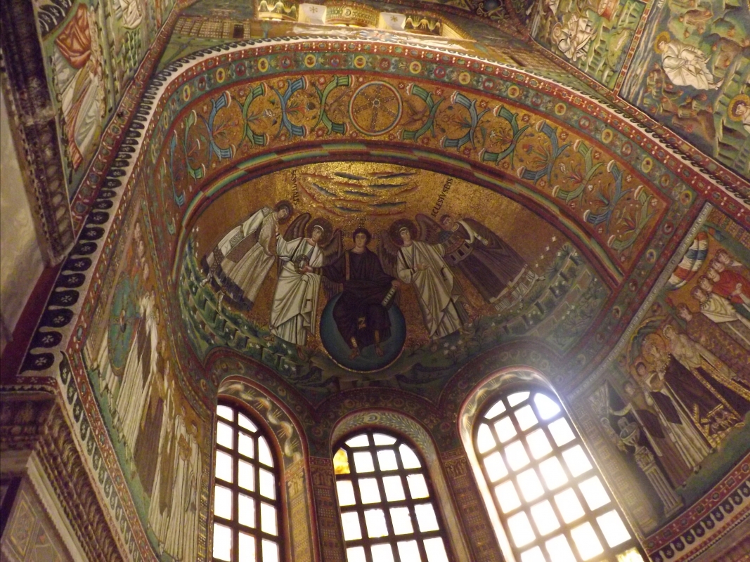 Mosaico absidale della Basilica di San Vitale - Cristina Cumbo