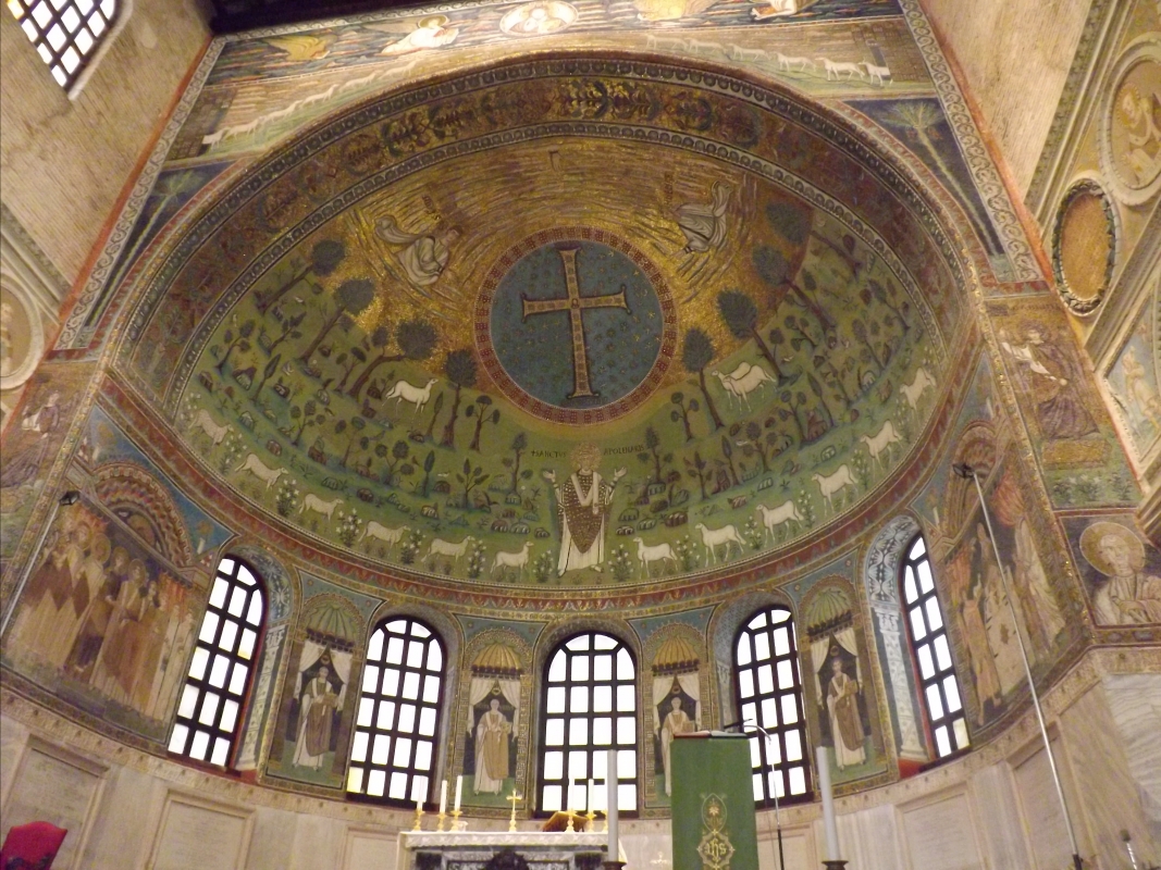 Basilica di Sant'Apollinare in Classe, mosaico absidale - Cristina Cumbo