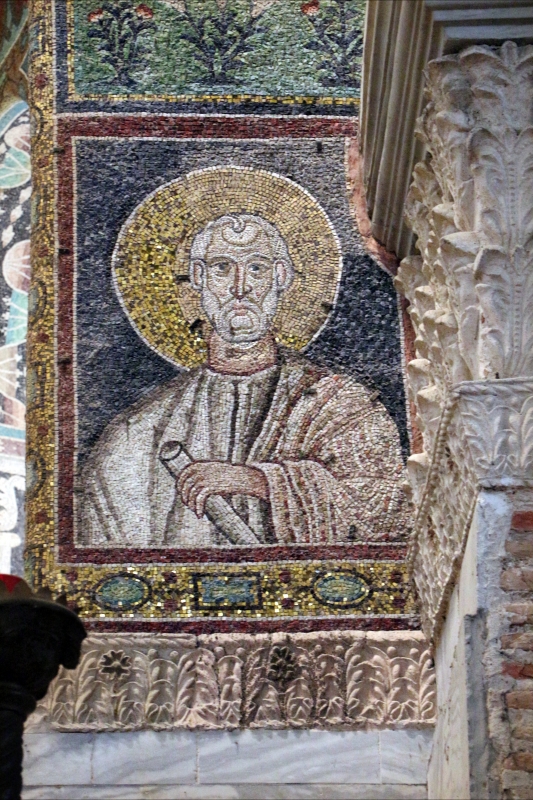 Sant'apollinare in classe, mosaici dell'arcone, san luca, xii secolo - Sailko