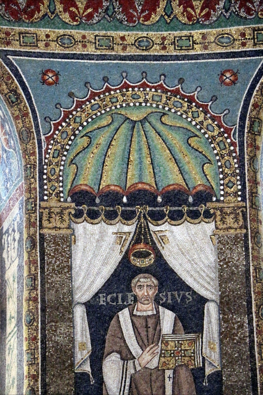 Sant'apollinare in classe, mosaici del catino, ecclesio, 550 ca. 02 - Sailko