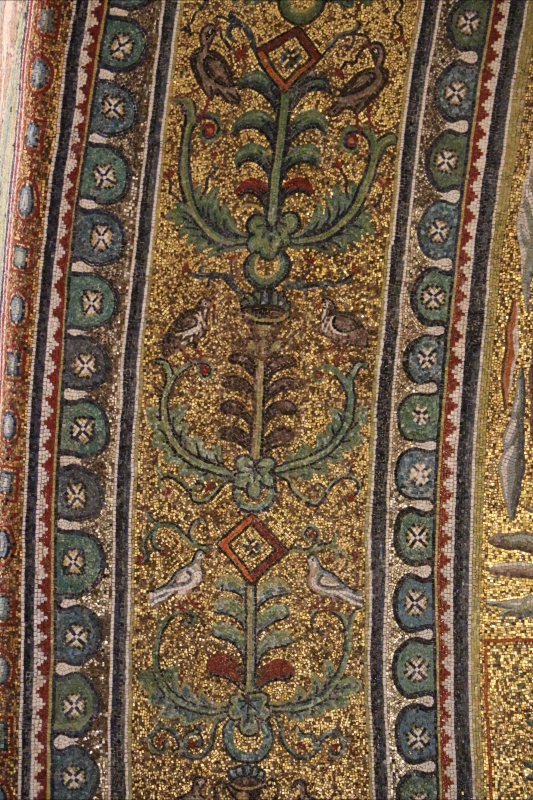 Sant'apollinare in classe, mosaici del catino, fasce decorative, VI secolo, 03 - Sailko