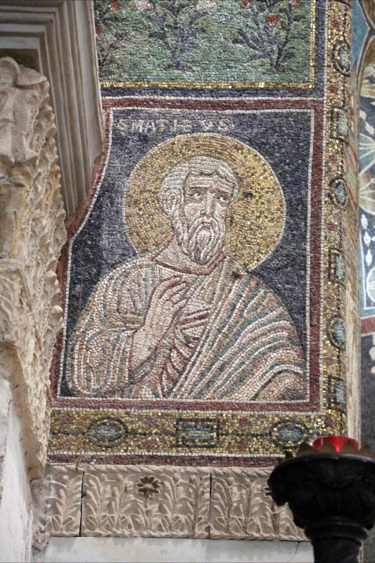 Sant'apollinare in classe, mosaici dell'arcone, san matteo, xii secolo - Sailko
