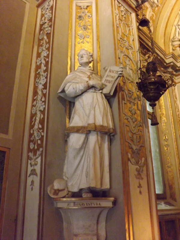 San Bonaventura nella basilica di Sant'Apollinare Nuovo - Cristina Cumbo