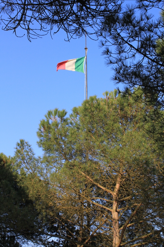 Capanno Garibaldi - bandiera italiana - Chiara Dobro