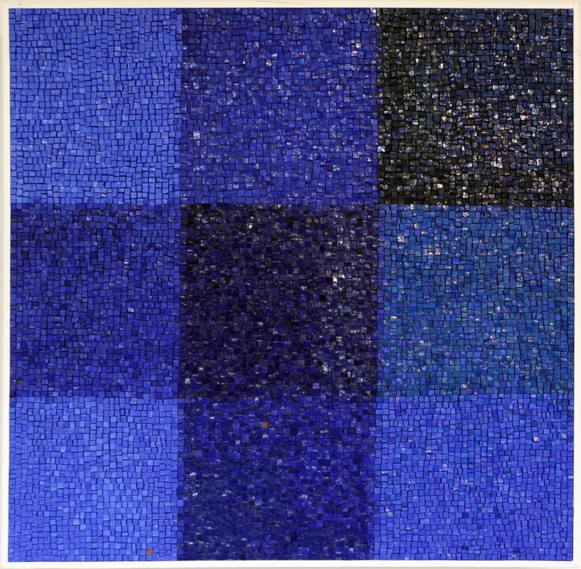 Lino linossi, concezione blu, spazio relazionale, 1999 - Sailko